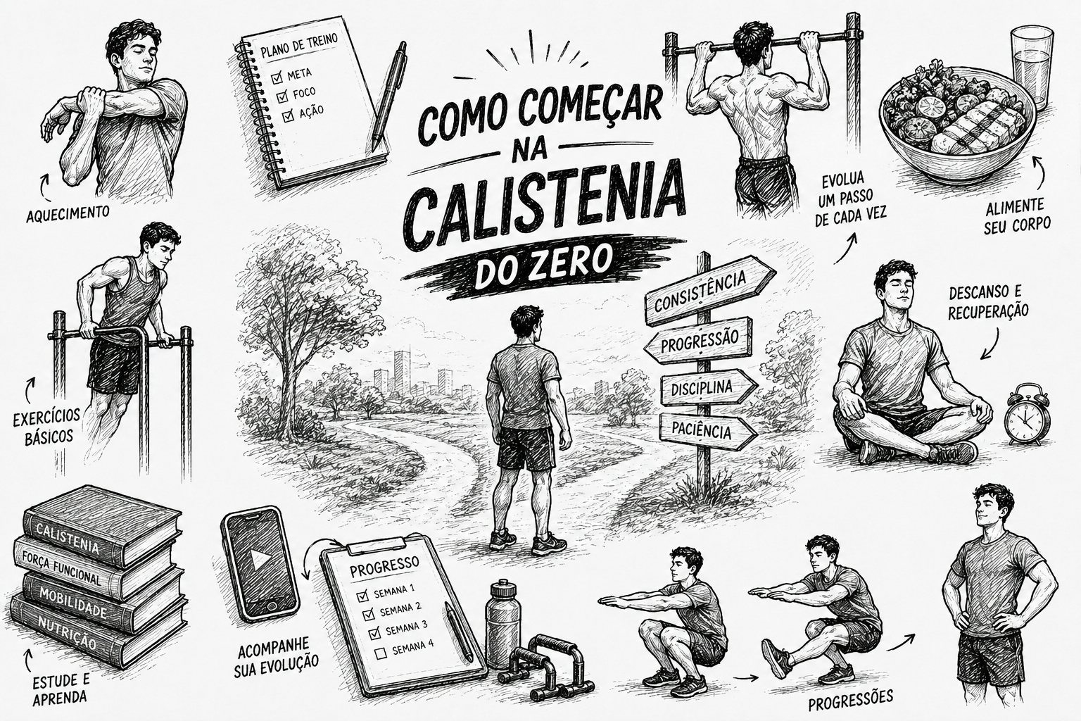 como começar na calistenia do zero