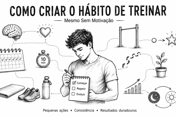 como criar o hábito de treinar